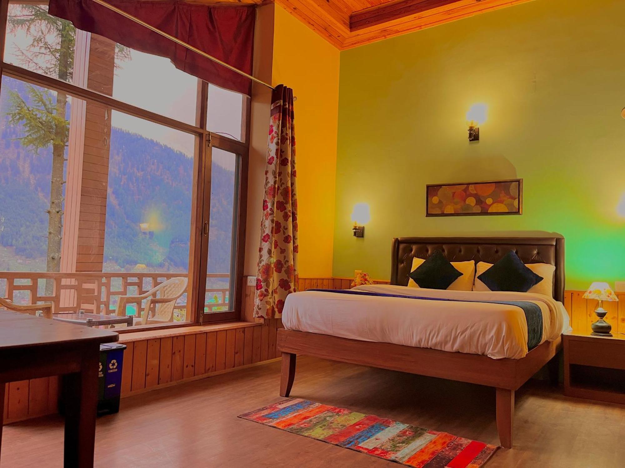 The Manu Emerald # Farmhouse # Top Selling Cottage In Manali # Peaceful Heritage Cozy Stay # Lawn With Bonfire # Most Awarded Bagian luar foto