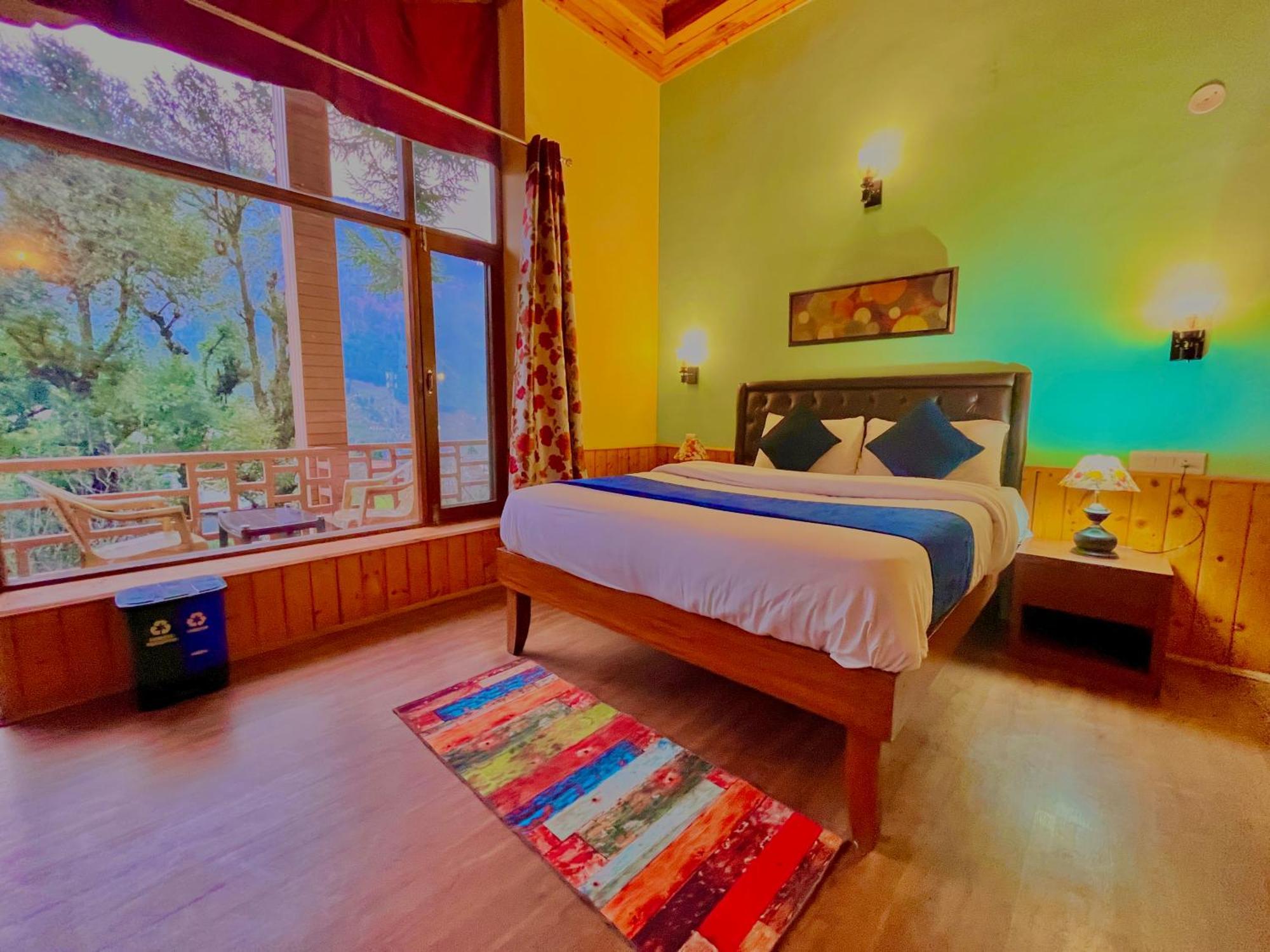 The Manu Emerald # Farmhouse # Top Selling Cottage In Manali # Peaceful Heritage Cozy Stay # Lawn With Bonfire # Most Awarded Bagian luar foto